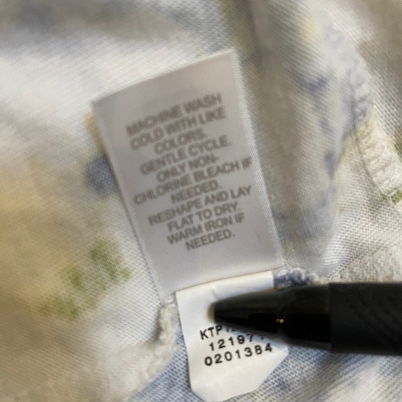 J Jill Pure Jill Elbow Sleeve Peplum Top, Size S - Picture 9 of 10